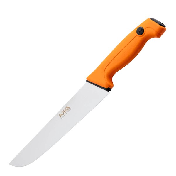 EKA Pro slaktkniv med brett blad 24 cm orange