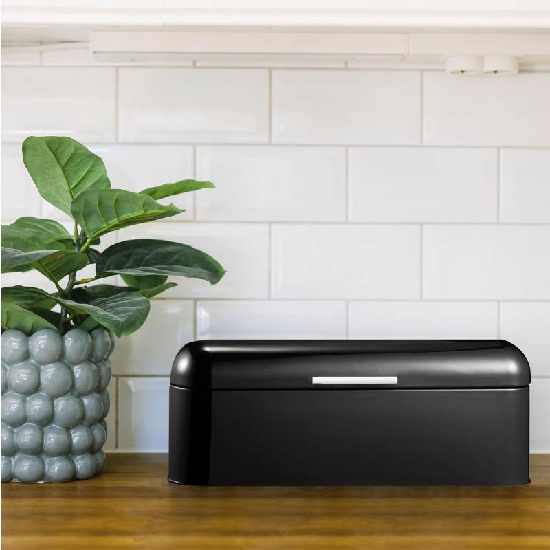 Dorre Bella Brödskrin 42x22,5 cm Svart