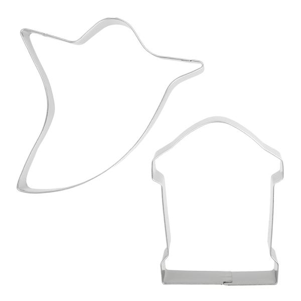 Iloleipuri Pepparkaksformar 2-pack Spöke Rostfri