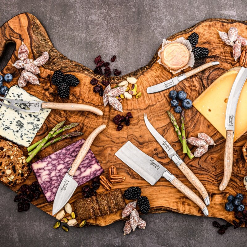 Laguiole Style de Vie Ostknivar 3 delar Oak stonewash