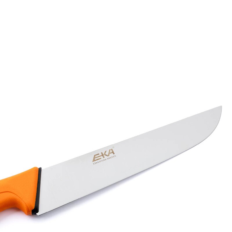 EKA Pro slaktkniv med brett blad 24 cm orange