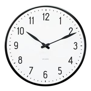 Arne Jacobsen Station Väggur 21 cm Vit