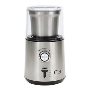C3 Design kaffekvarn CG700 85g 200W borstat stål