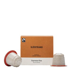 Sjöstrand Espresso Kiss kaffekapslar 10-pack