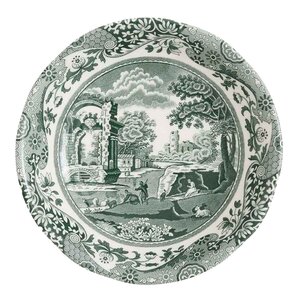 Spode Heritage Green Italian frukostskål 15 cm grön/vit