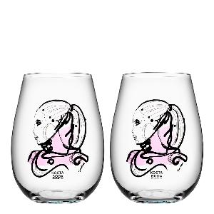 Kosta Boda All About You Tumbler 57 cl 2-pack Love You