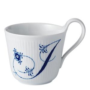 Royal Copenhagen Blue Fluted Pl Alphabet Mugg 33 cl I