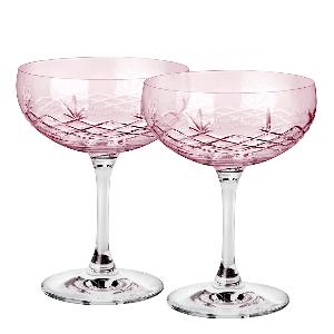 Frederik Bagger Crispy Gatsby Champagneskål 30 cl 2-pack Topaz