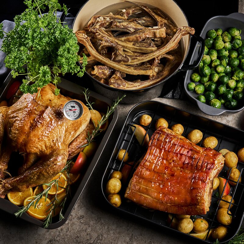 Sabor Gjutjärnsgryta 32 cm 9,5 L svart