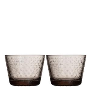 iittala Tundra Glas 16 cl 2-pack Linne 
