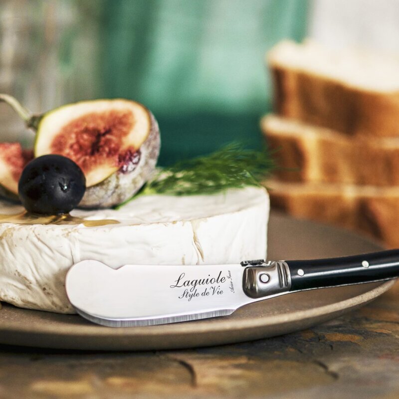 Laguiole Style de Vie Ostknivar 3 delar Svart