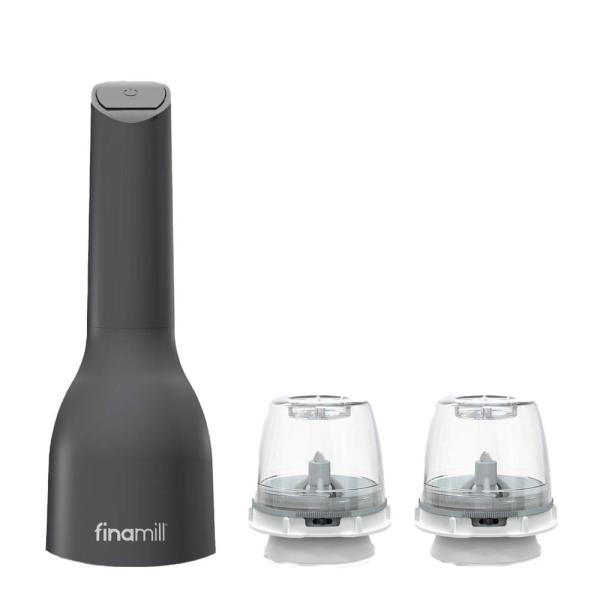 FinaMill Batteridriven Kvarn 22,7 cm Midnight black