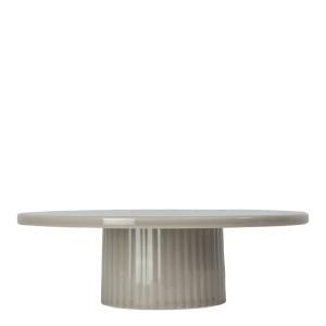 Sagaform Flora Tårtfat 25,5 cm Beige
