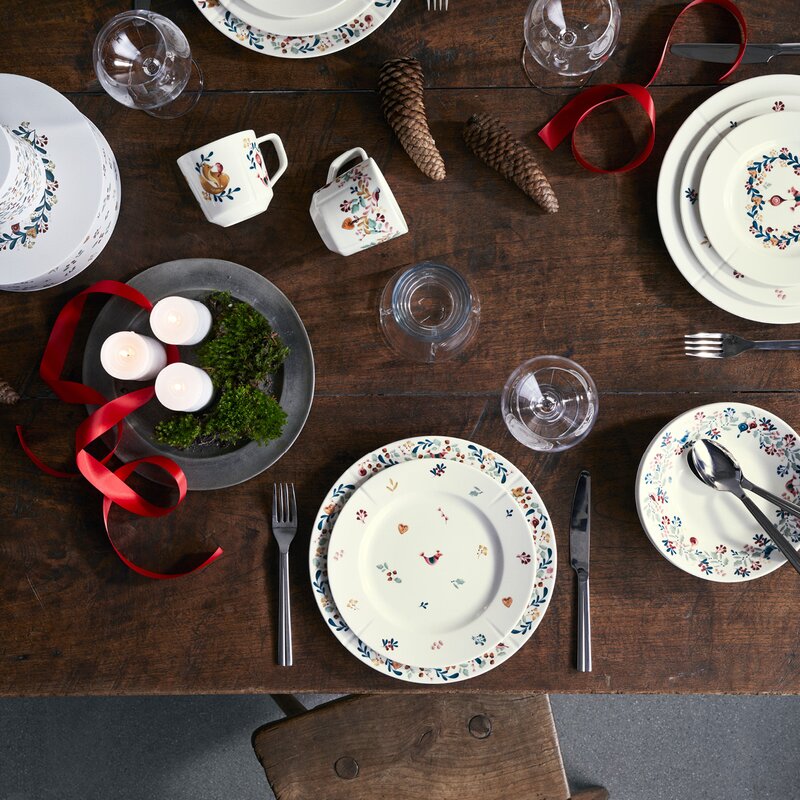 Rosendahl Grand Cru Cottage tallrik 23 cm vit 