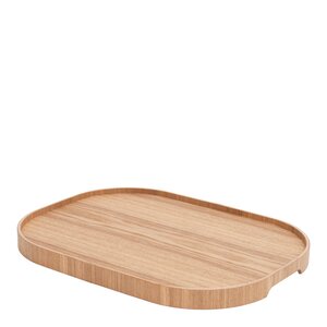 Bosign CurveLine serveringsbricka anti-slip 47x34 cm pilträ