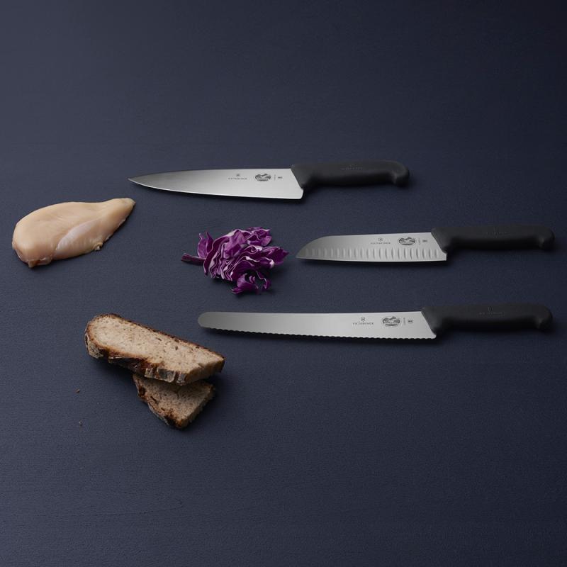 Victorinox Fibrox Rensningskniv 10 cm Svart