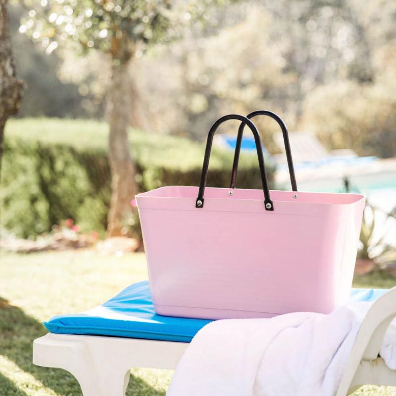 Hinza Green Plastic väska stor 15 L gammelrosa