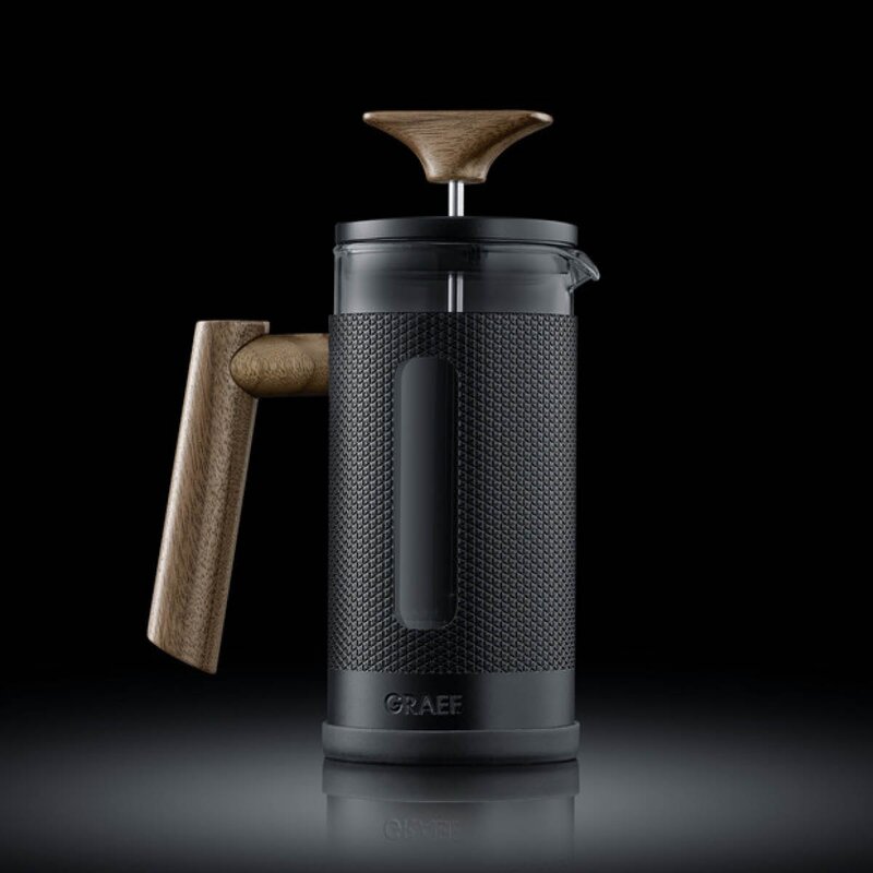 Graef Kaffepress MFP22 350 ml svart/trä