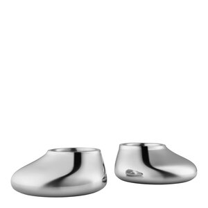Eva Solo Mellow ljuslykta 2-pack silver
