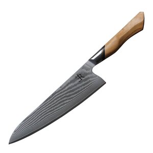 Ryda Knives A-73 kockkniv 20,5 cm olivträ/stål