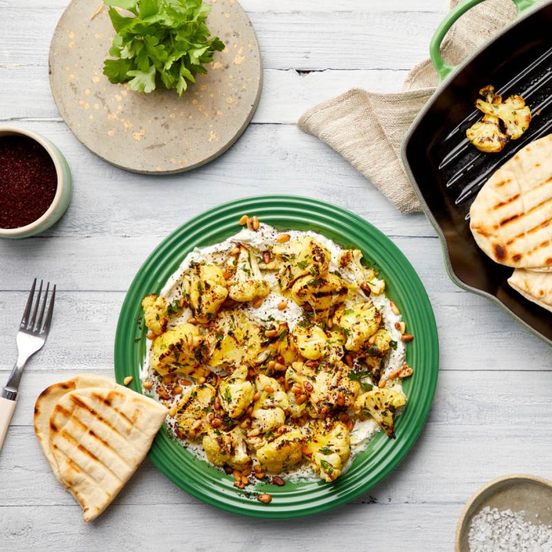 Le Creuset Signature tallrik 27 cm Bamboo Green