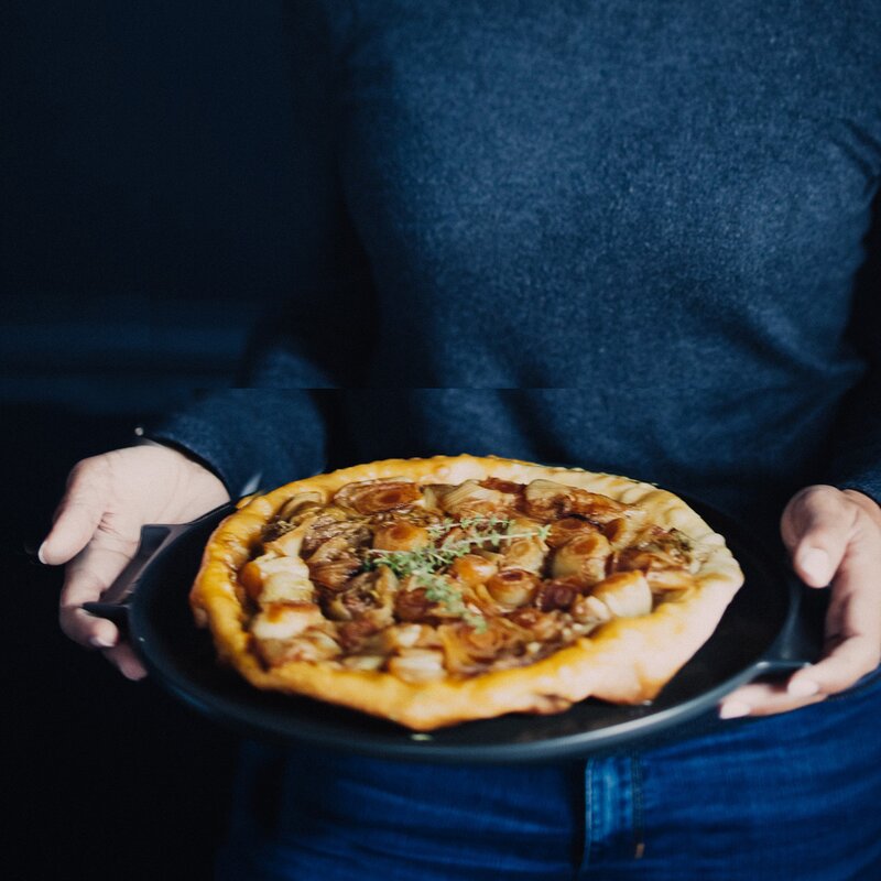 Emile Henry Tarte tatin ugnsform 2,2 L mörkgrå