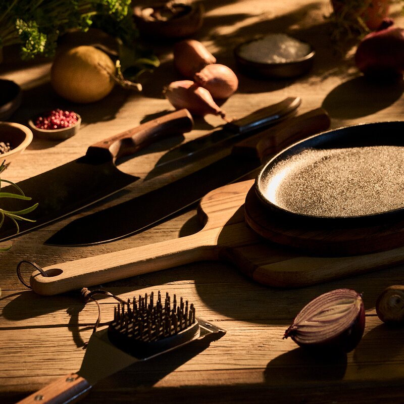 Tramontina BBQ by Hellstrøm serveringsbräda 120x23 cm natur