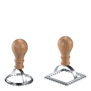 Modern House Pasta La Vista raviolistämpelset 2 delar natur/blank