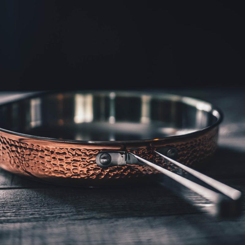 Vargen & Thor Modell Y traktörpanna 28 cm keramisk koppar