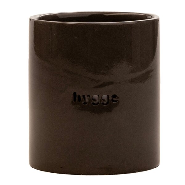 Sögne Home Ljuslykta hygge liten 6,5x7,5 cm grå