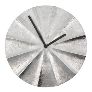 House Doctor Show väggklocka 30x30 cm silverfinish