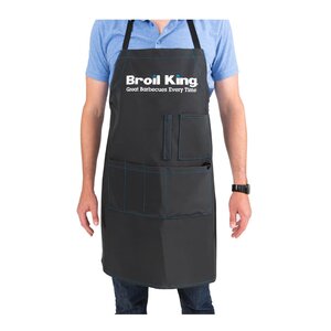 Broil King Förkläde med flasköppnare 79x68 cm svart