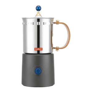 Bodum Ottoni mjölkskummare 0,4 L stål
