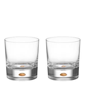 Orrefors Intermezzo Old Fashioned 25cl 2-pack Guld 