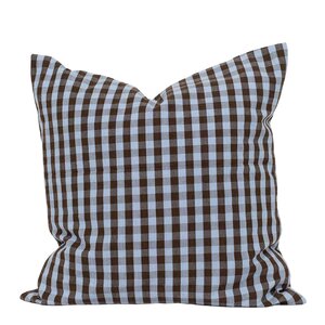 A World of Craft Maria kuddfodral 40x40 cm ljusblå/brun