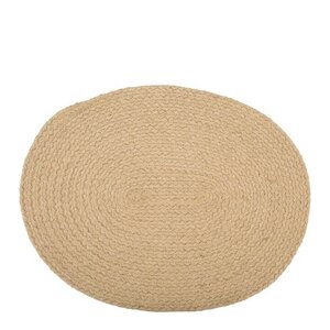 Holmen Jesper bordstablett 45x35 cm oval natur