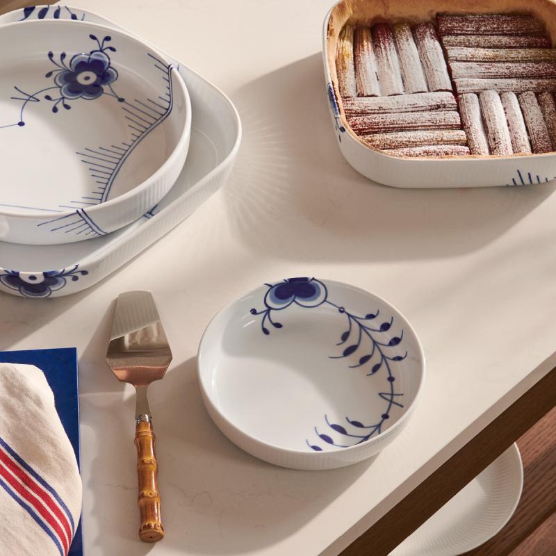 Royal Copenhagen Blue Fluted Mega Ungsform 18,5x18,5 cm