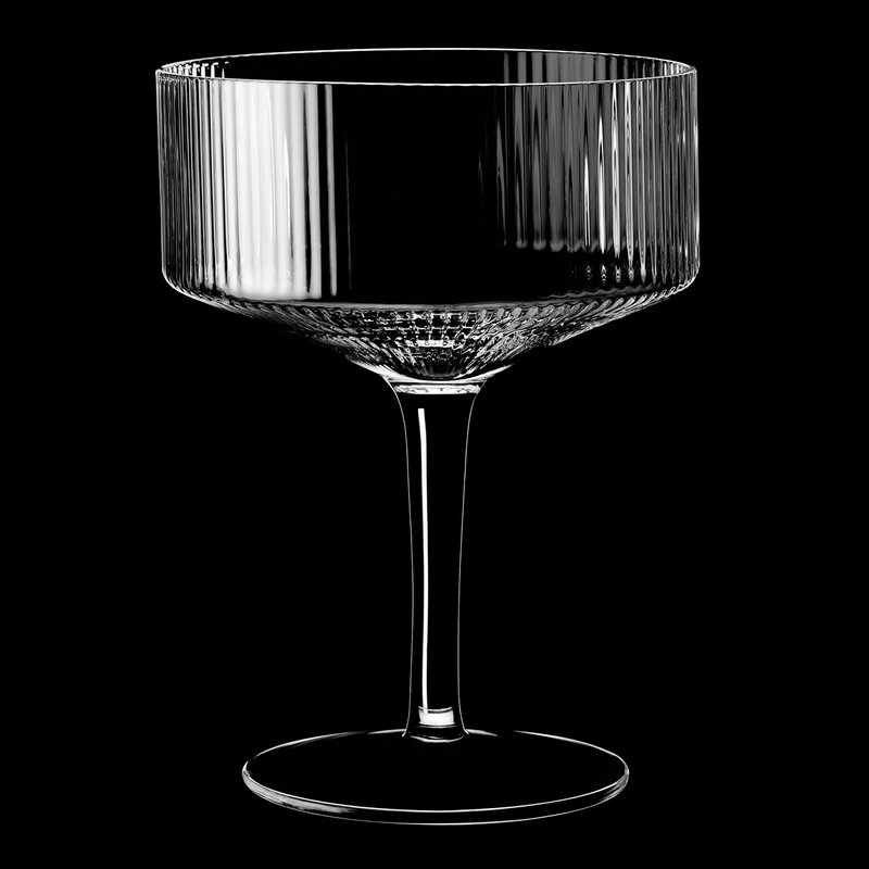 Maku Cocktailglas 20 cl 2-pack räfflad
