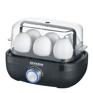 Severin Äggkokare EK3166 med elektronisk styrning 6 ägg svart