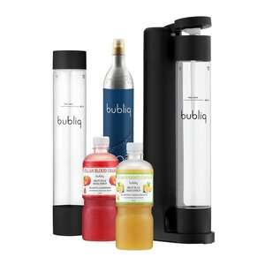 Bubliq Kolsyremaskin Value Pack Mattsvart