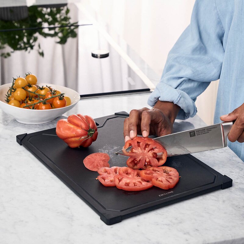 Zwilling Skärbräda 31x21 cm träfiber svart