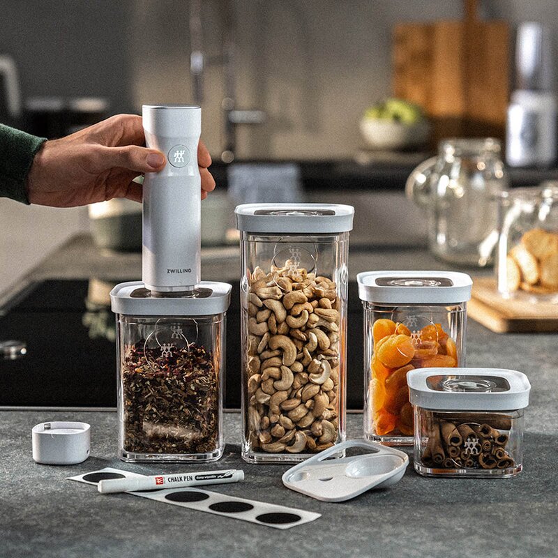 Zwilling Fresh & Save Cube förvaringsset kvadratisk 6 delar plast