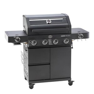Rösle Videro PRO G4-S Vario+ gasolgrill 20500W svart