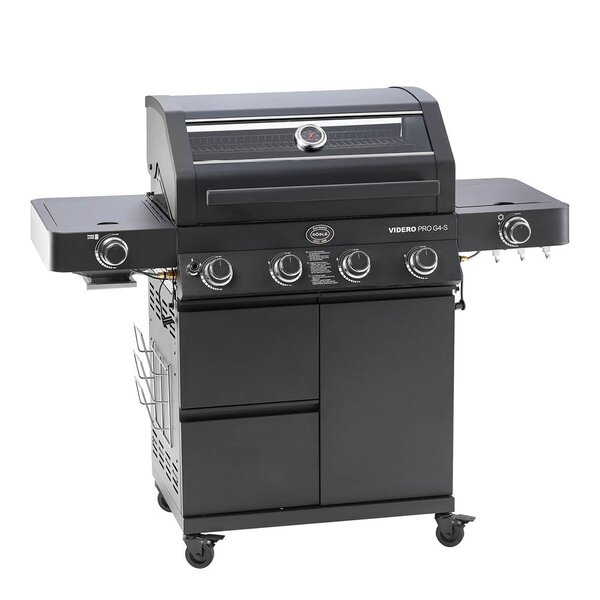 Rösle Videro PRO G4-S Vario+ gasolgrill 20500W svart