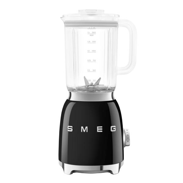 50's Style Blender högblank Svart