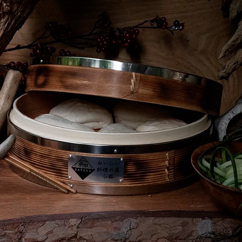 Satake Ångkokare 25 cm Bambu 