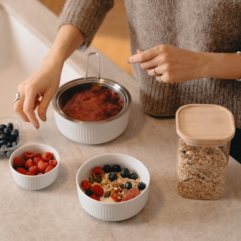 Eva Trio Legio Nova Skål 0.25 L Vit