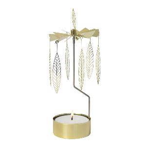 Pluto Änglaspel Salix 8x20x8 cm Guldmetall