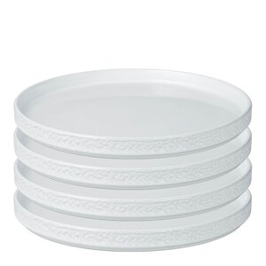 Vargen & Thor Servisen C tallrik 25 cm 4-pack vit