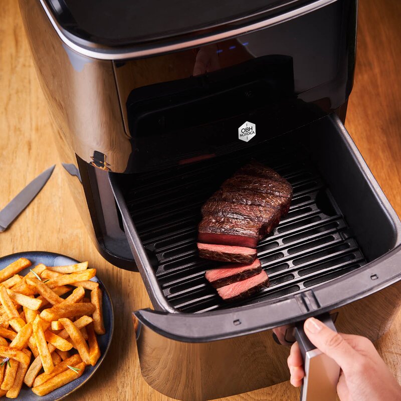 OBH Nordica Easy Fryer 3In1 Steam+ 6,5 L 1900W FW2018S0 svart